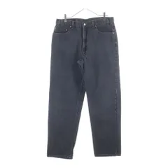 Levi's (リーバイス) 90S 550 RELAXED FIT DENIM PANTS BLACK 99年製 後染め テーパード デニムパンツ ブラック