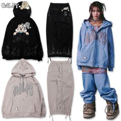 【再販】GIBOUS×GALFY セットアップ 中古・古着通販】GALFY (ガルフィー) gibous (ギボス) セットアップ