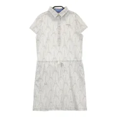 サイズ：M CALLAWAY SELECT キャロウェイ セレクト  半袖ワンピース 総柄 ホワイト系 [240101618674] ゴルフウェア レディース ストスト