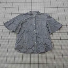 ◇ ⊂ サニーレーベル Sonny Label ストライプ半袖シャツ レディース Freeサイズ E  【1601210016387】