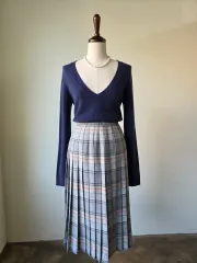 Theory カシミア100 Vネック ニット