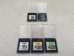 ドラゴンクエスト1、2 ・モンスターズ・モンスターズ2・ドラゴンクエスト3　　ゲームボーイカラー　　ソフト5点
