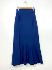 美品 SENSE OF PLACE by URBAN RESEARCH ストレッチ ハイウエスト マーメイド スカート sizeS/青 ■■レディース