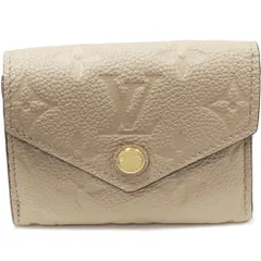 ルイヴィトン 三つ折り財布(小銭入れあり) コンパクトウォレット モノグラムアンプラント トゥルトレール ポルトフォイユ ゾエ M69800