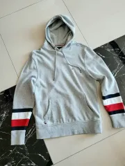 トミーヒルフィガー グレー フーディー ユニセックス