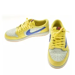 【NIKE×TravisScott】DZ4137-700 WMNS AIR JORDAN 1 LOW OG SP Canaryエアージョーダン