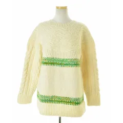 【JOURNALSTANDARDrelume】22080462930040 ネパールハンドニット求心ジャガードプルオーバー長袖ニットセーター