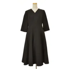 【CELFORD】CWFO224069 ツイストロング七分袖ワンピース