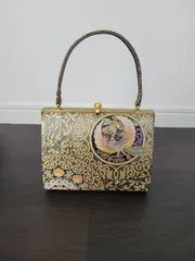 和装用バッグ  着物 小紋 訪問着 上品　結婚式　成人式