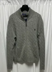 no 112 ポロ ラルフローレン ケーブル ニット ジップアップ カーディガン 新品 XL