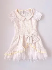 リズリサ ゴー クラシック ピン ビッグリボン レース ワンピース 姫ギャル ラテギャル