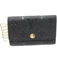 ルイヴィトン 6連キーケース モノグラムアンプラント ノワール ミュルティクレ6 M64421