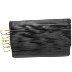 ルイヴィトン 6連キーケース エピ ノワール ゴールド金具 ミュルティクレ6 M63812