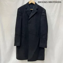 ブルックス ブラザーズ ウール シングルチェスターコート チャコールグレー 36S メンズ 36 ISItems【USED】【古着】【中古】50152037
