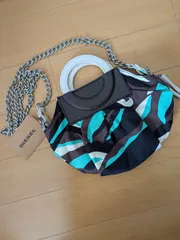 ディーゼル　ショルダーバッグ　レディース　チェーン