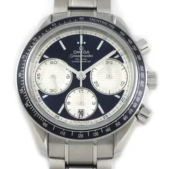 オメガ OMEGA 腕時計 スピードマスター レーシング コーアクシャル 326.30.40.50.01.002 ブラック文字盤 デイト クロノグラフ スモールセコンド 夜光針 SS 自動巻き 【箱・保付き】 【中古】のサムネイル
