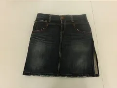 【TAKA63-82】◇Levi's リーバイス デニムスカート Mサイズ スリット入り ミニスカート