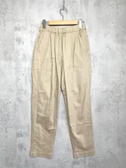 URBAN RESEARCH DOORS アーバンリサーチドアーズ DR25-24E205 リネン混テーパードイージー パンツ sizeS/ベージュ ■■レディース