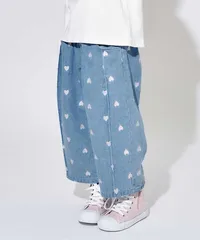 SERAPH ハート刺繍タックワイドパンツ　s120036のサムネイル