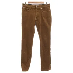 ブラックレーベルクレストブリッジ BLACK LABEL CRESTBRIDGE コーデュロイパンツ テーパード ジップフライ ストレッチ M 茶 ブラウン /GV