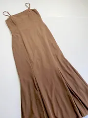 COCODEAL ココディール マーメイドライン キャミ キャミソール ワンピース size1/茶  ■■レディース