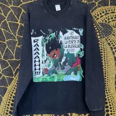 ロックリー 覚醒 メンズ ロンT 長袖 ケミカルウォッシュ L XL R27