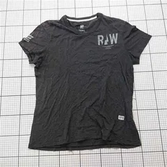 ◇ ⊂ ジースター ロゥ G-Star RAW BRICKAL V T S/S Tシャツ メンズ XL ブラック系 E  【1512220026900】