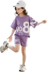 子供服 女の子 スポーツウェア ガールズ 上下セット かわいい 半袖 140cm