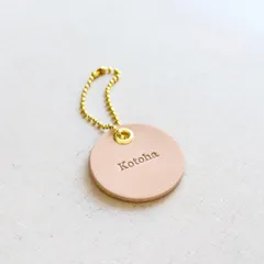 ❇︎リニューアル❇︎　レザーネームタグ　革ネームタグ