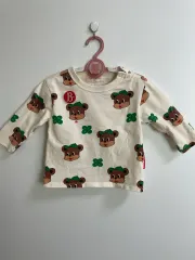 ベベデピノ オールオーバ クローバ Juliette ベイビー Tシャツ 90