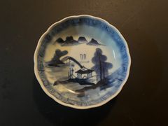 京焼・清水焼】平安五重（染付山水）ぐい呑み・盃 - メルカリ