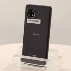 ソフマップ 〔中古品〕 AQUOS sense5G 64GB ブラック SHG03 auロック解除SIMフリー【344】
