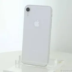 ソフマップ 〔中古品〕 iPhoneXR 64GB ホワイト MT032J／A SIMフリー【262】