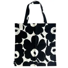 マリメッコ Marimekko バッグ トートバッグ ファブリックバッグ ピエニウニッコ 75042 190 ブラック×ホワイト