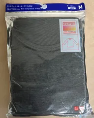 ユニクロ　ヒートテック　クルーネックT(九分袖) Mサイズ