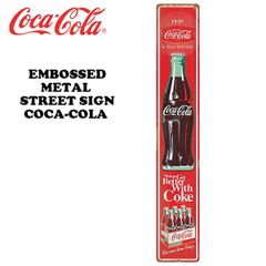 ダイカット エンボス メタルサイン COCA-COLA TRUCK 【コカコーラ