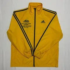 adidas アディダス ウィンドブレーカー トレーニングウェア サッカー KIRIN CHALLENGE CUP 2019 チャレンジカップ 日本代表 サイズ:L カラー:イエロY-151