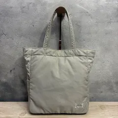 PORTER ポーター クリーム トートバッグ ナイロン ベージュ A4可 メンズ レディース