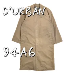 D'URBANダーバン コットン混 中綿ライナー着脱 比翼デザインステンカラーコート 94A6 (L) ベージュ【古着】【中古】【送料無料】