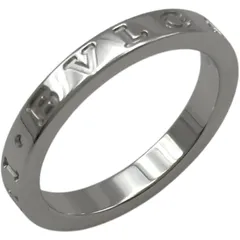 ブルガリ BVLGARI ダブルロゴ リング プラチナ Pt950 ジュエリー