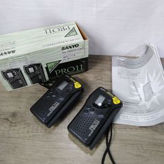 動作OK SANYO TA-PRO11 特定小電力トランシーバー 2台ペアセット
