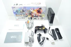 【送料無料】 ニンテンドー Nintendo Wii RVL-001 戦国無双3 with Wii セット 本体 ブラック 現状品