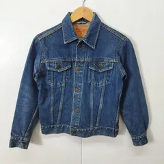 Bobson ボブソン Gジャン デニム ジャケット 古着 ヴィンテージ ライトアウター レディース 34 インディゴ系 A901