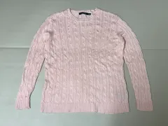 ローレンラルフローレン ケーブル編みニット S