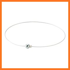 ご予約となりました】ワイヤーネックレス プラチナ＆ダイヤ0.2ct 