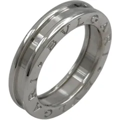 ブルガリ BVLGARI ビーゼロワン リング 1バンド(XS) ホワイトゴールド 750 ジュエリー