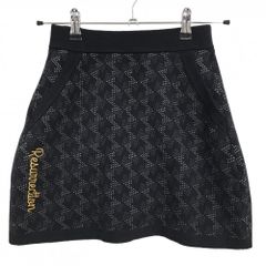 レザレクション中綿スカート レザレクション 中綿異素材スカート グレー ウエストゴム 内側インナー