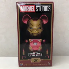 ハッピーくじ BE@RBRICK 400% アイアンマン マーク46 中古品 smtetc093645