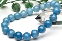 【１点物】希少◇高発色 トロレアイト(トロール石)　9.5mm　ブレスレット パワーストーン 天然石 _U8888