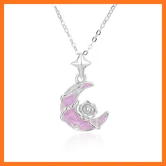 【新品】 [Puliyunxiang] ネックレス レディース 高級 ジルコニア シルバー ペンダント 金属アレルギー対応 アクセサリ ー 誕生日 記念日 母の日のプレゼント 調節可能 ギフトラッピング付 1